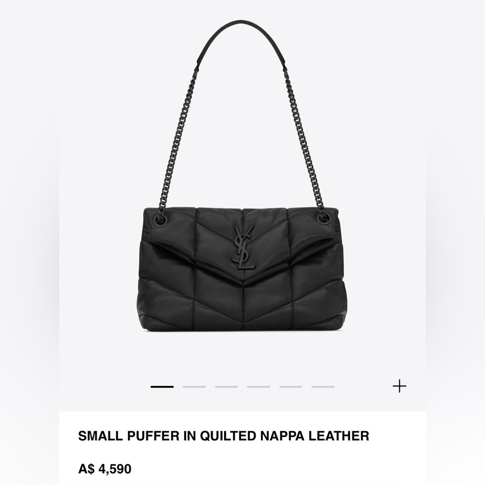 YSL LOU LOU PUFFER IN QUILTED NAPPA LEATHER - Picture 5 of 15